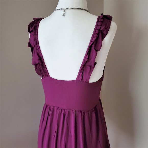 Urban Outfitters Kimchi Blue Purple Ruffle Sundress Size S NWT - Picture 11 of 16